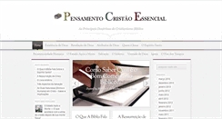 Desktop Screenshot of doutrinasessenciais.com